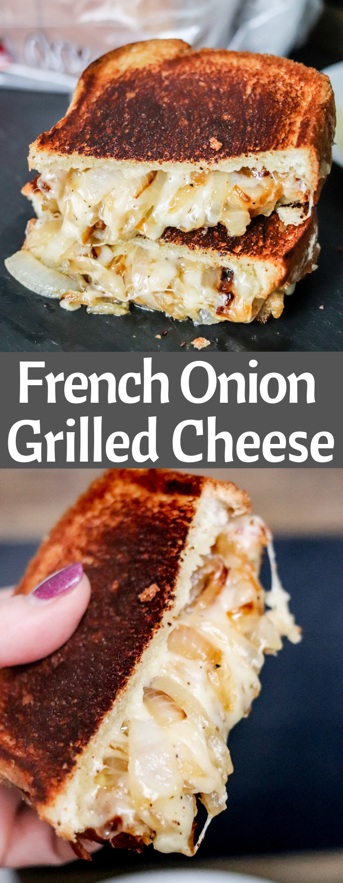 French Onion Grilled Cheese • Domestic Superhero