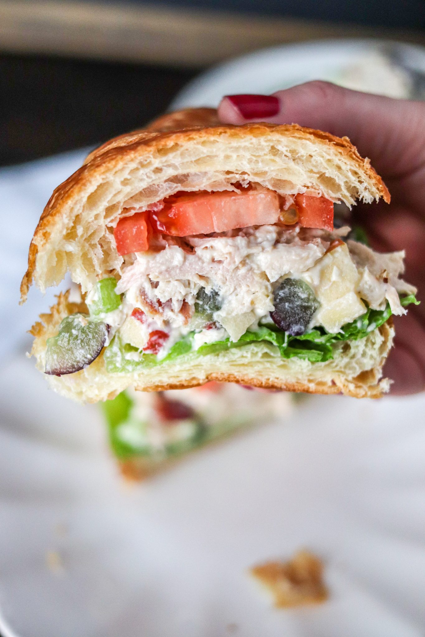 Fancy Nancy Chicken Salad (Chicken Salad Chick copycat) • Domestic