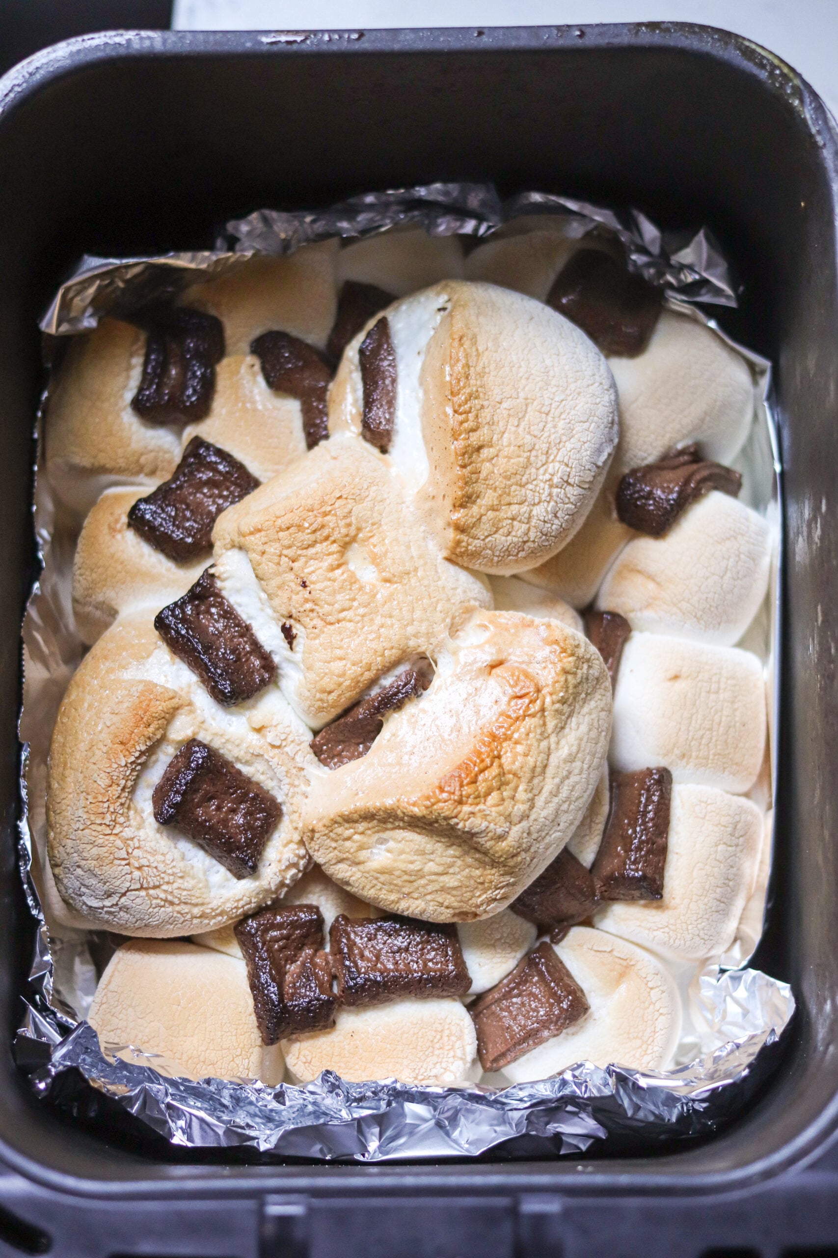 Air Fryer S'mores Dip • Domestic Superhero